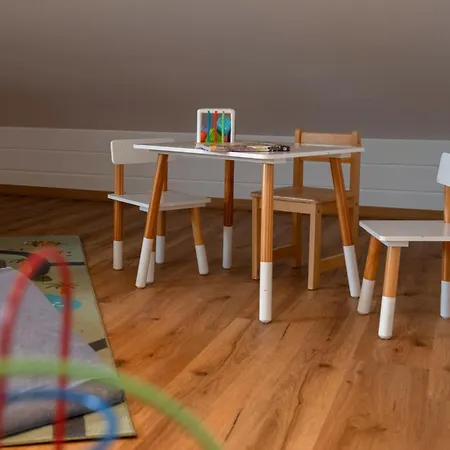 Familytime - Ferienhaus Fuer Familien Mit Garten Im Gruenen בית נופש